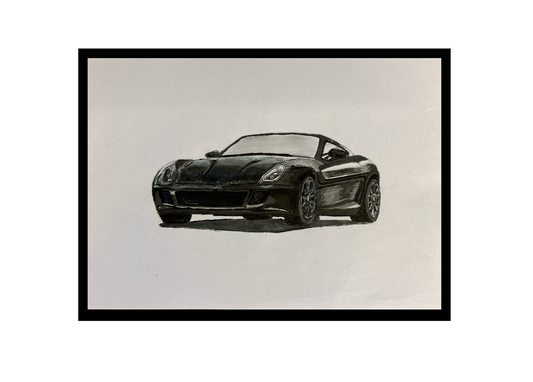 Ferrari 599 Black & White